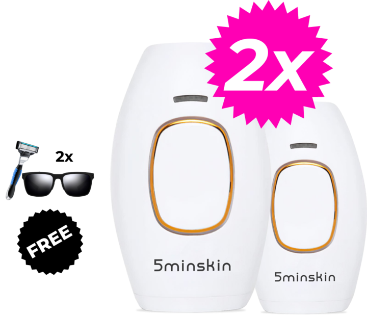 2x 5minskin IPL ハンドセット